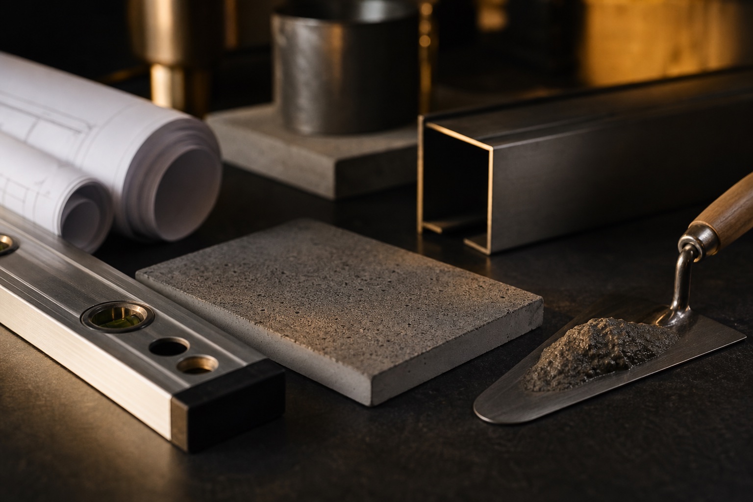 Materiales y herramientas de construcción
